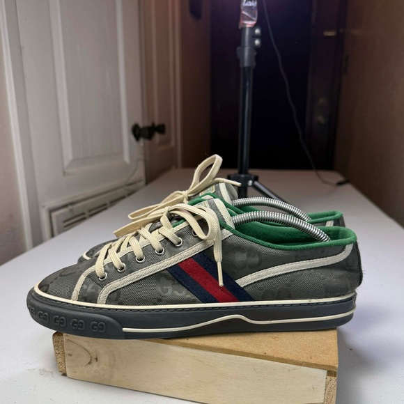 Gucci Tennis 1977 Off the Grid Low 'Grey' Men's Sz 9 - Picture 14 of 14